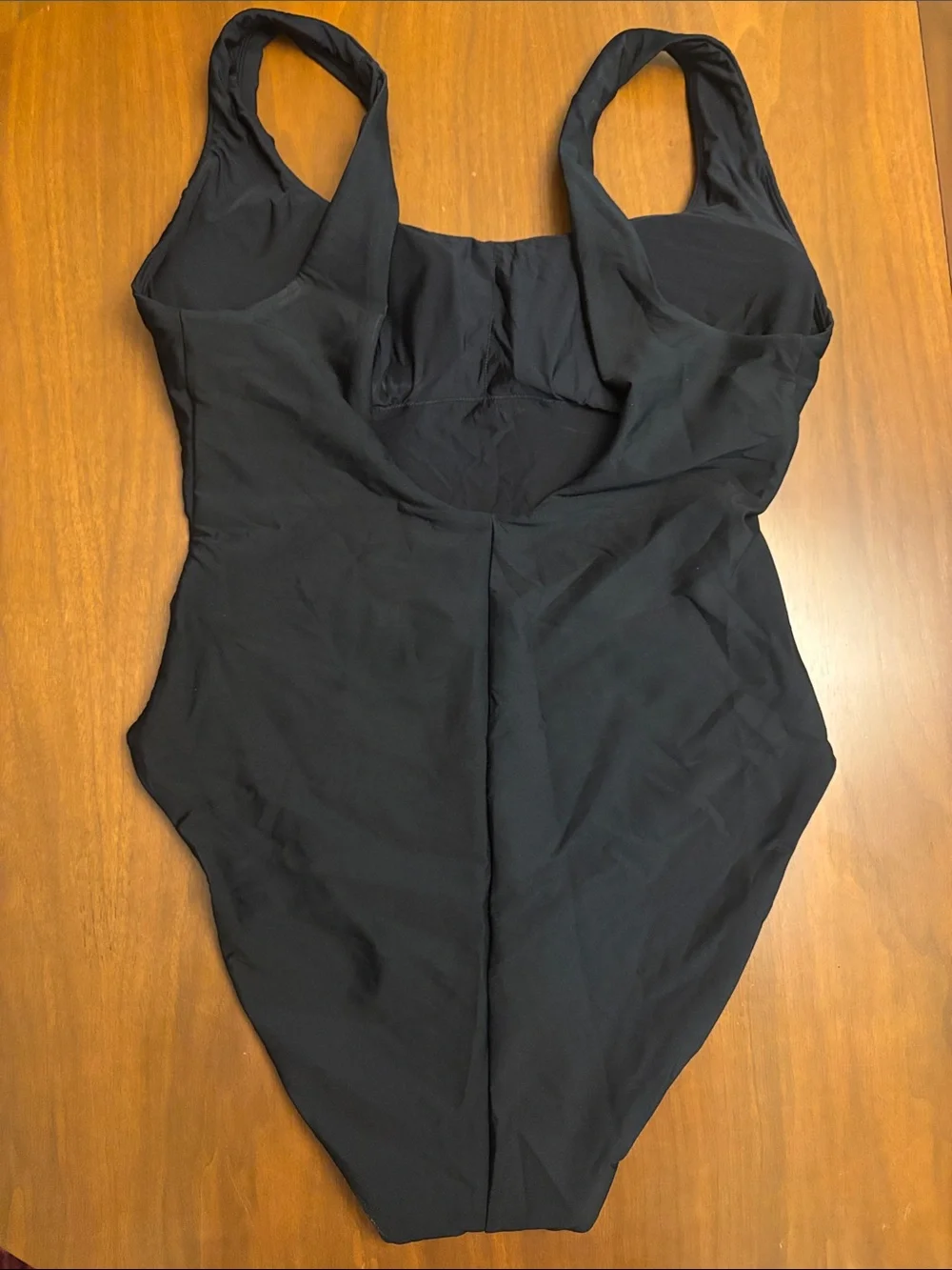 J. Crew Classic Sculpt Black One-Piece Swimsuit with Wide Straps